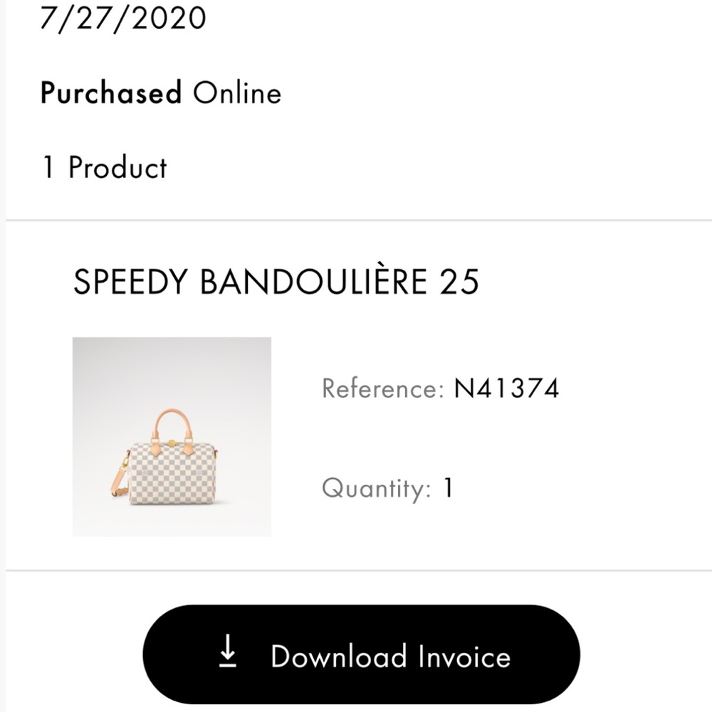 Louis Vuitton speedy 25
PRICE DROP! - Picture 9 of 13